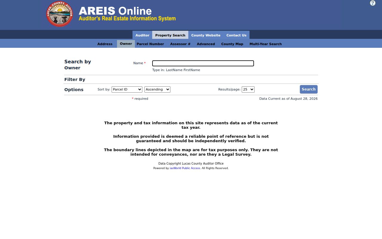 Springfield Township residents directory AREIS owner search