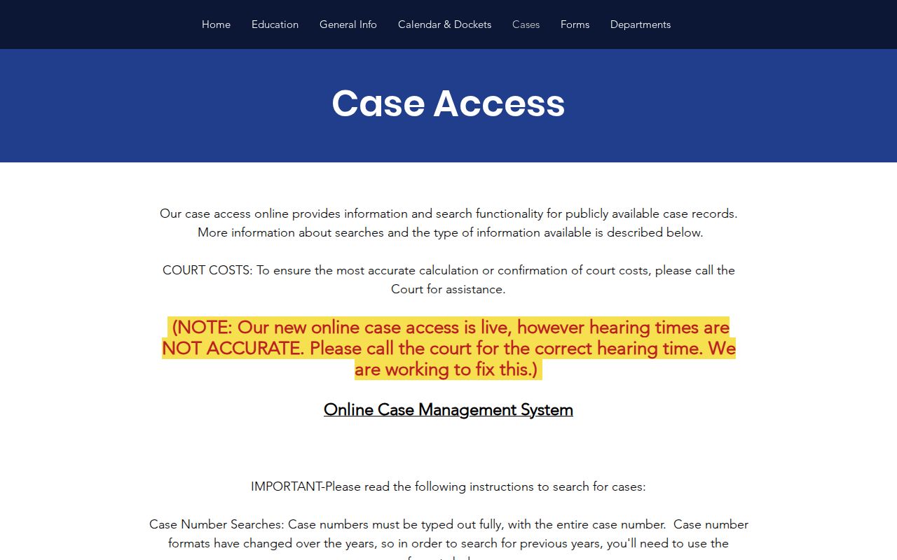 Springfield Township resident lookup on Lucas Probate case access