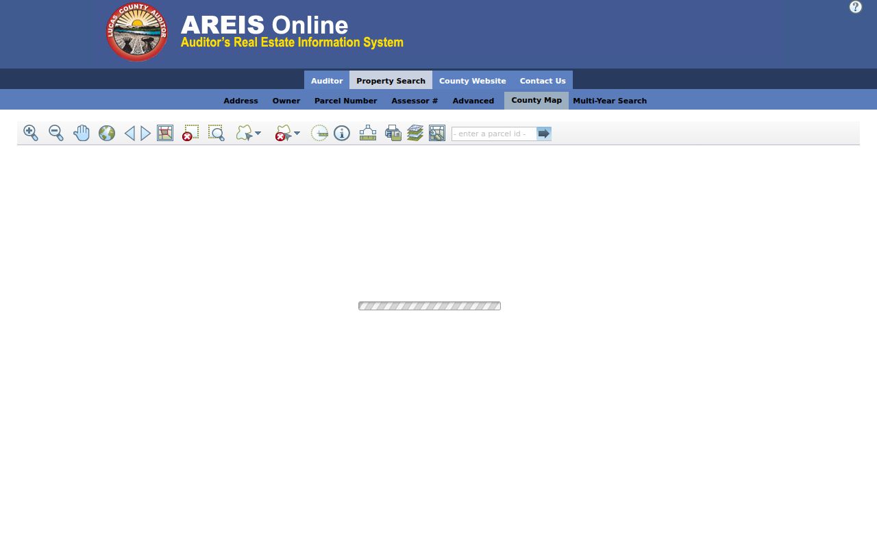 Springfield Township street directory AREIS advanced county map