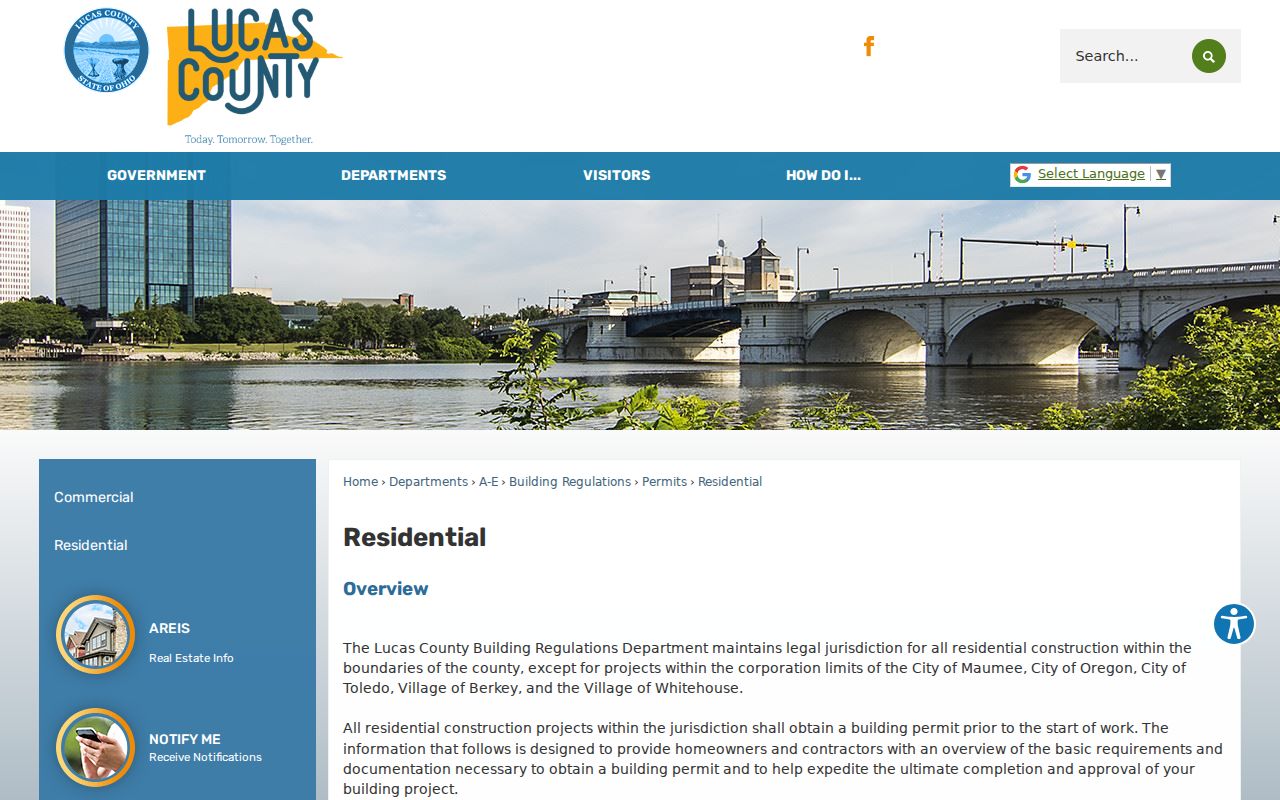 Springfield Township street directory county residential records route